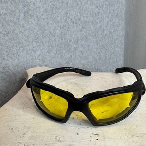 Yellow‎ Lens Safety Sunglasses 4817ND Z87.1 UV Protection Foam Gasket Comfort